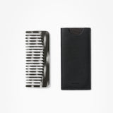 DETANGLING COMB - TORTOISE Accessories NUORI Black Tortoise